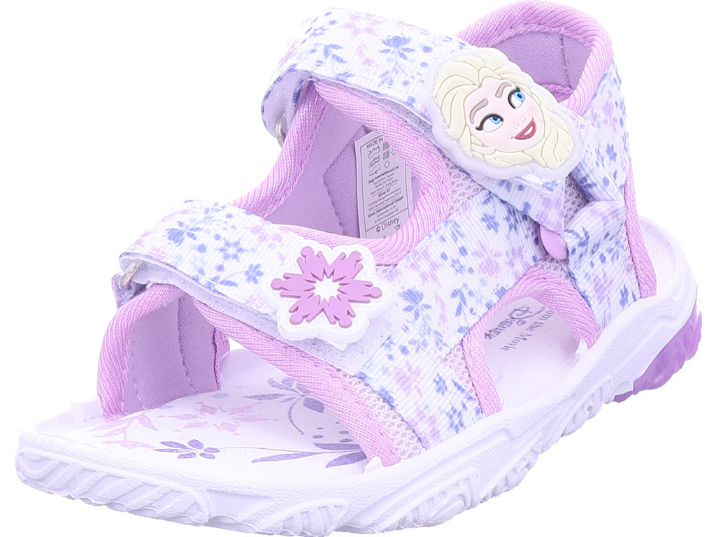 Silver Int Disney Mädchen Sandalette Frozen in lila