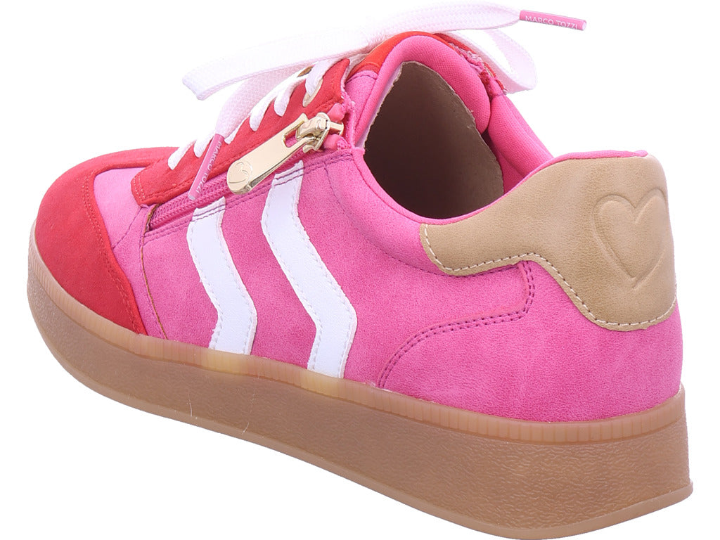 Marco Tozzi women's sneakers in pink