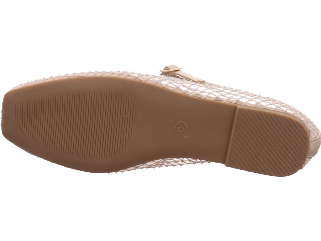 La Strada Damen Ballerina  in beige