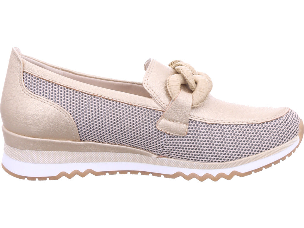 Marco Tozzi Damen Slipper  in gold