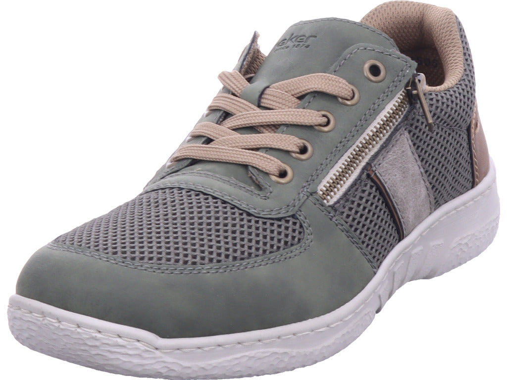 Rieker Herren Halbschuh Fsk Herren Halbschuhe in grün