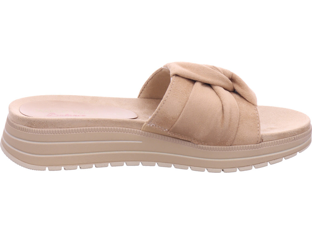 Marco Tozzi Damen Pantolette  in beige