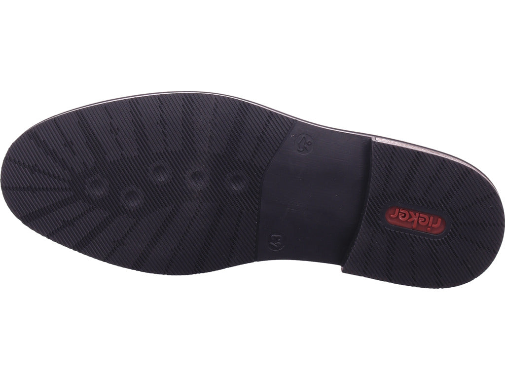 Rieker men's low shoe in black