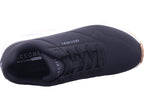 SKECHERS Damen Sneaker Uno Stand 0 in schwarz