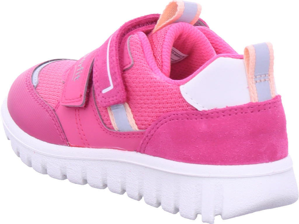 Dívčí polobotka Legero Sport7 Mini v červené barvě