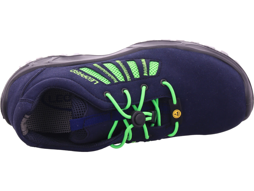 Leopard Herren Arbeitsschuh  in schwarz