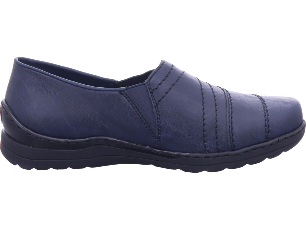 Rieker Damen  Fsk Damen Halbschuhe in blau