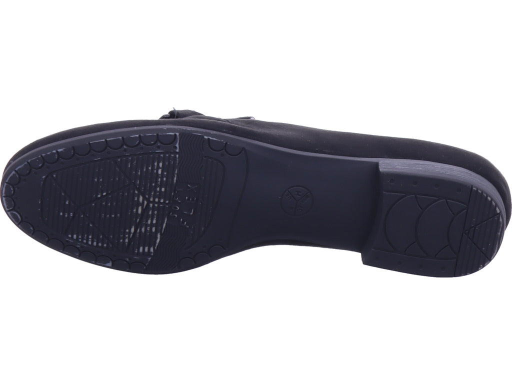 Jana women's ballerina flats in black