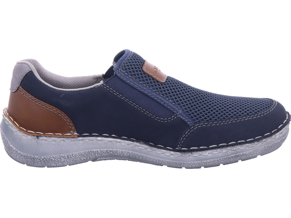 Rieker Herren Slipper  in blau