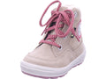 Superfit Mädchen Moonboot Stiefelette Leder \ Groovy in beige