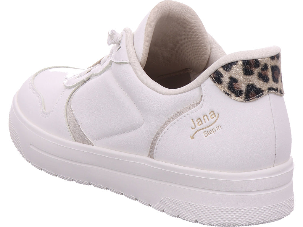 Jana Damen Slipper  in weiß