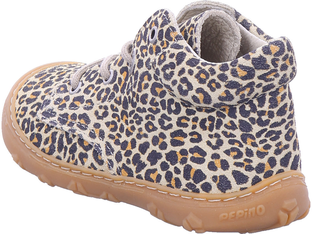 Dívčí nízké kozačky Ricosta v hnědé barvě