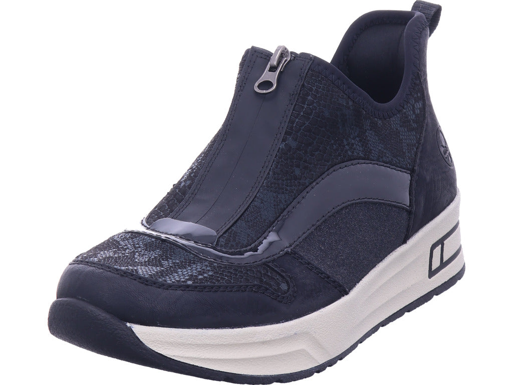 Rieker Damen Hosenstiefel Hwk Damen Stiefel in schwarz