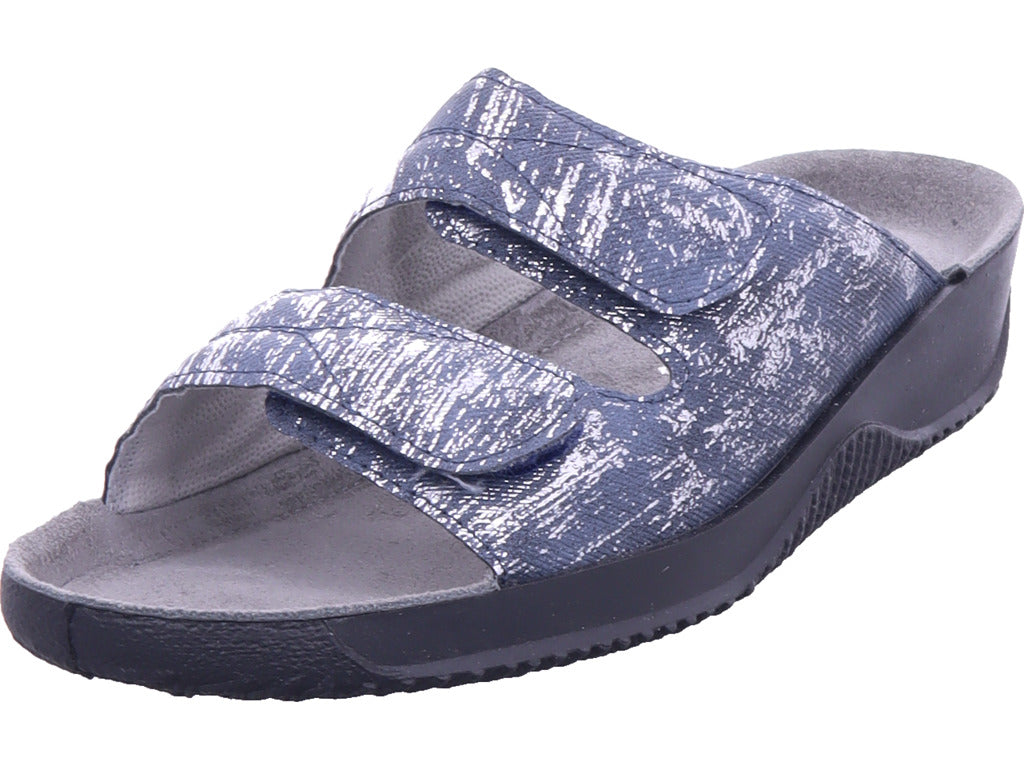 Rohde Damen Pantolette  in blau