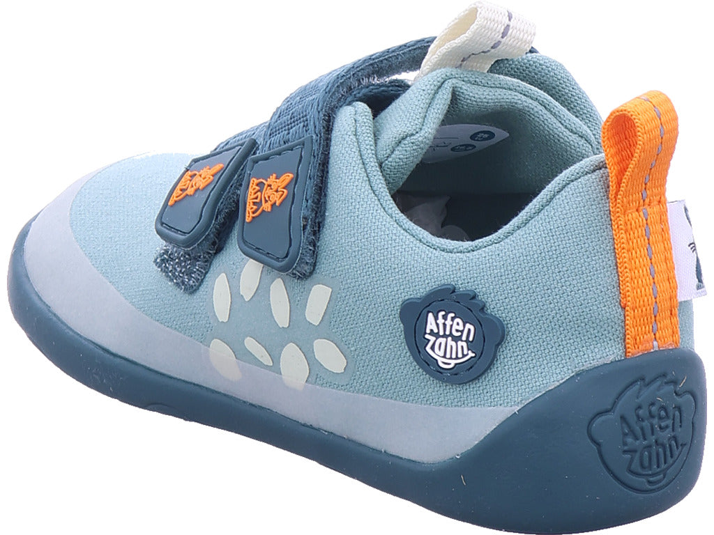 Affenzahn Jungen Halbschuh Barfußschuh Baumwolle Lucky in frei