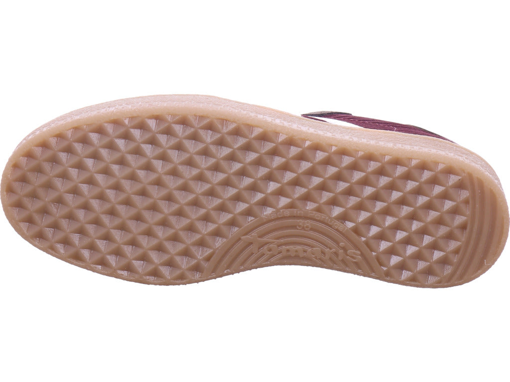 Dámské tenisky Tamaris M2372344 v bordó barvě