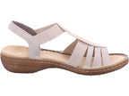 Rieker Damen  Fsk Damen Sandalen in beige