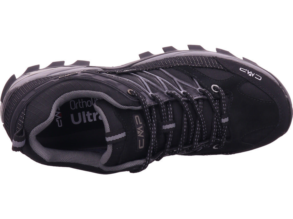 CMP Herren Wanderschuh Rigel Low Trekking Shoe Wp in schwarz