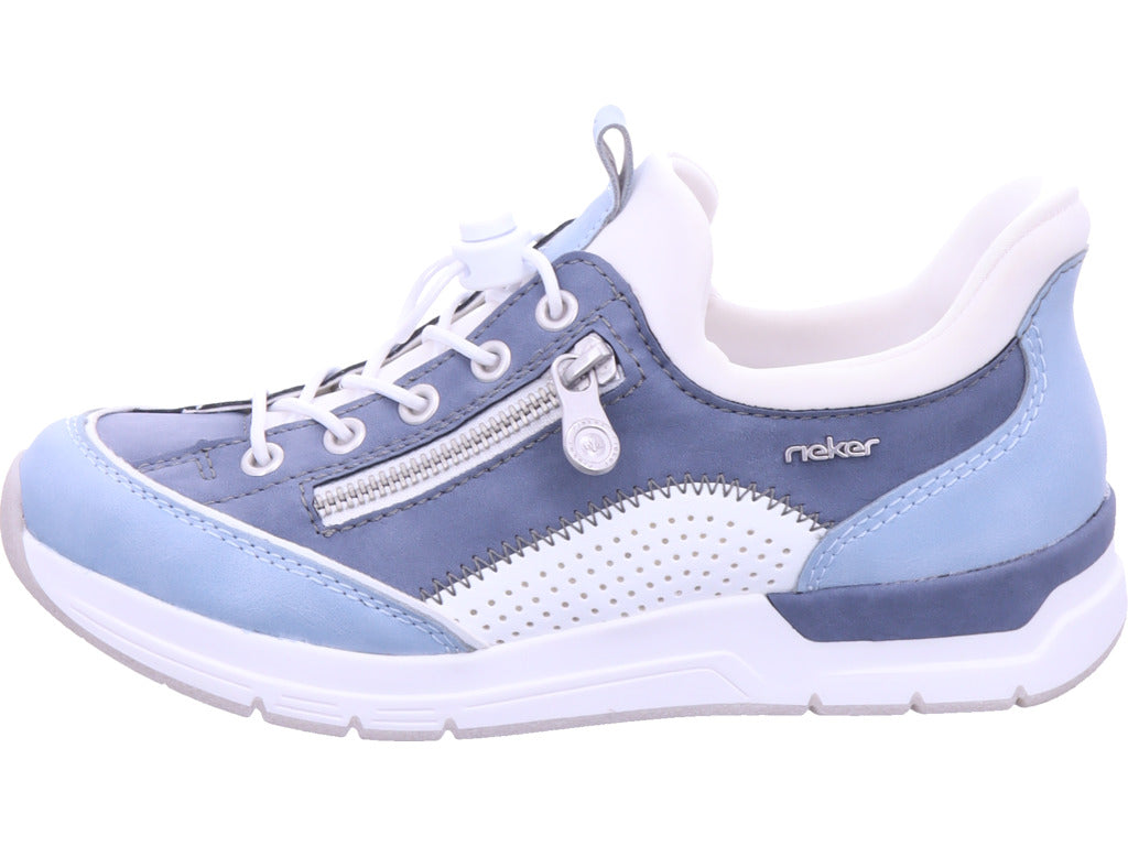 Rieker Damen  Fsk Damen Halbschuhe in blau