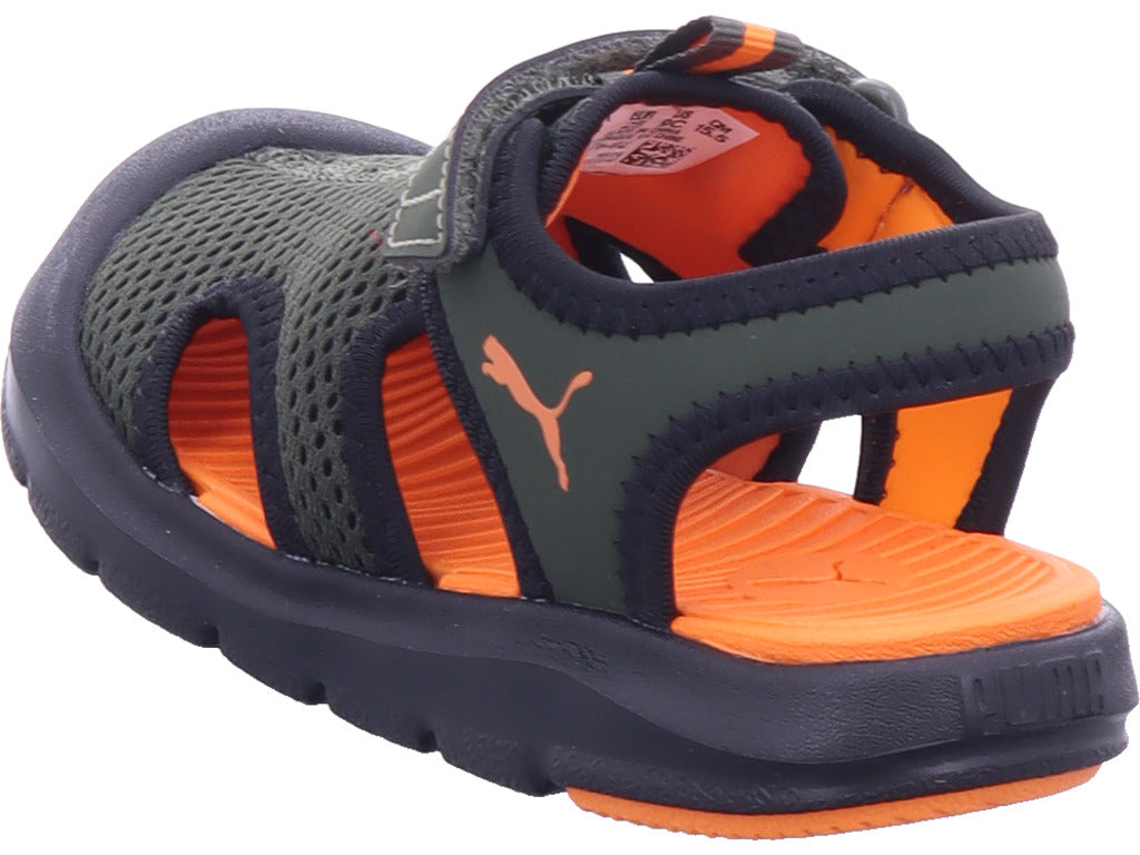 Puma Jungen Sandalette Fun Racersandal Mesh in grün