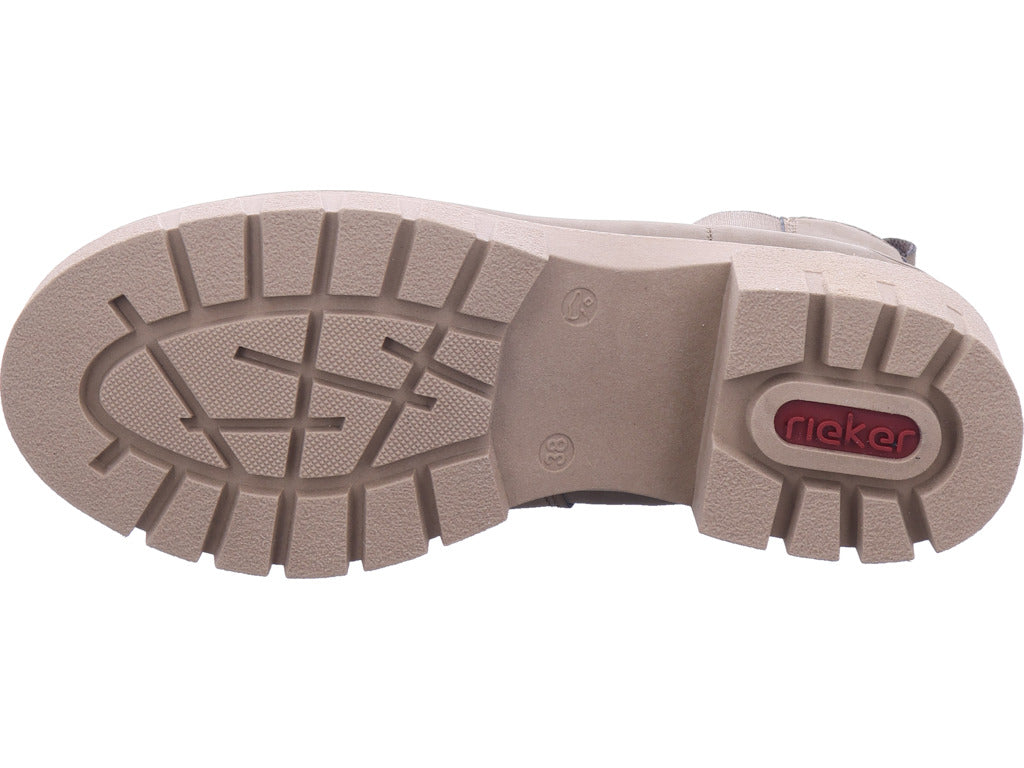 Rieker women's Hwk boots in beige