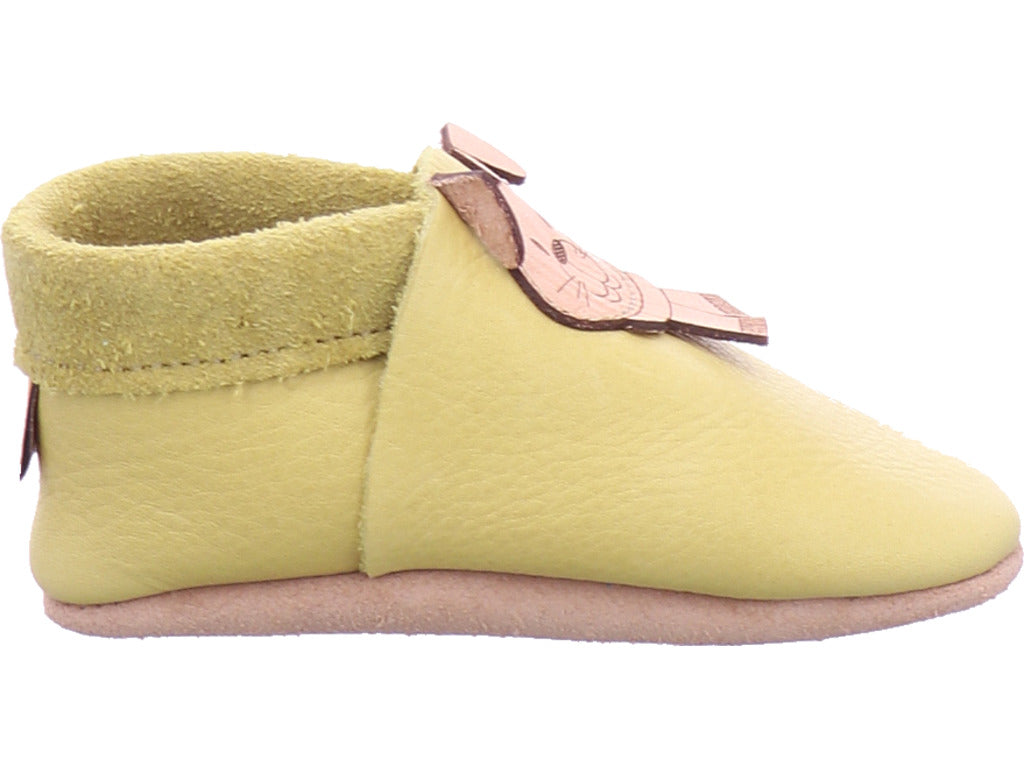 NENS Unisex - Baby Slipper Hase Kiwi Gold in gelb