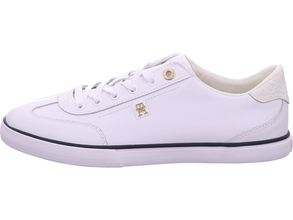 Tommy Hilfiger Damen Sneaker Th Chic Low Profile Vulc in weiß