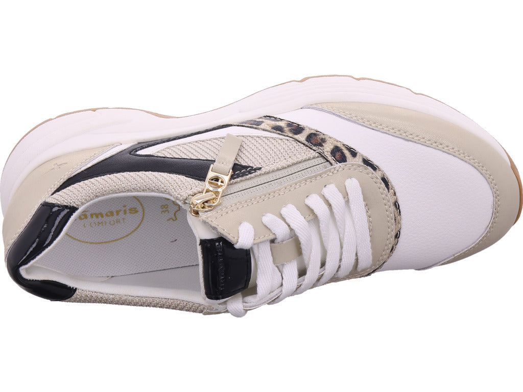 Tamaris Comfort women's sneakers in beige