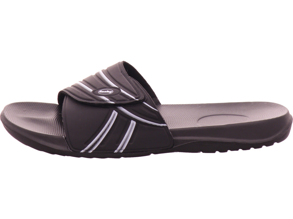 fashy Damen Badeschuh  in schwarz