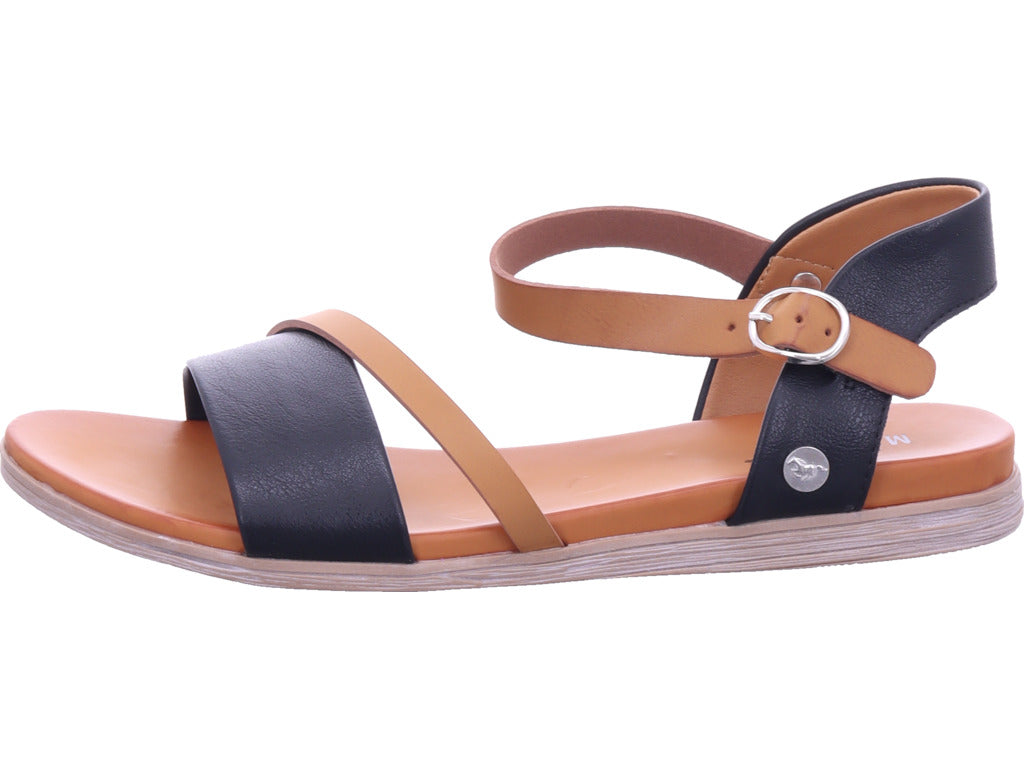 Mustang Damen Sandalette  in schwarz