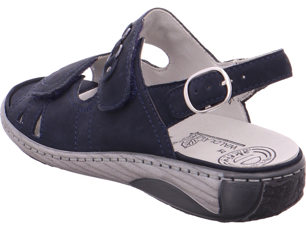 Waldläufer Damen  Beq-Sandl-Wörishf-30 in blau