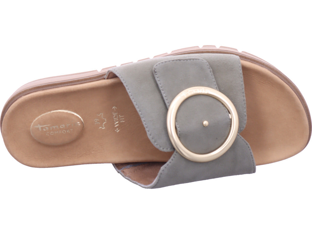 Tamaris Comfort Damen Pantolette  in grün