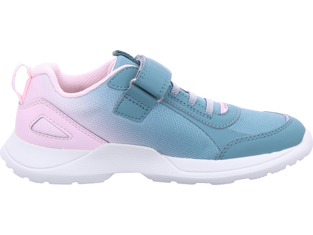 Nízké dívčí boty Legero Rush v zelené barvě