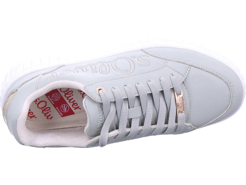 s.Oliver Damen Sneaker  in grün