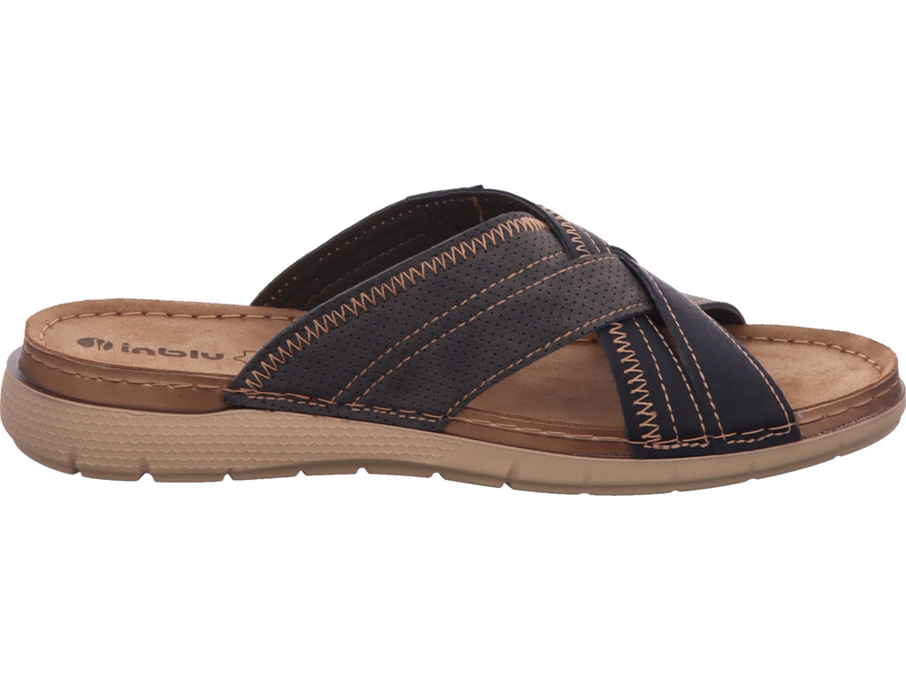inblu Herren Pantoffel  in braun