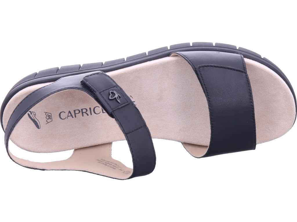 Caprice Damen Pantolette  in schwarz