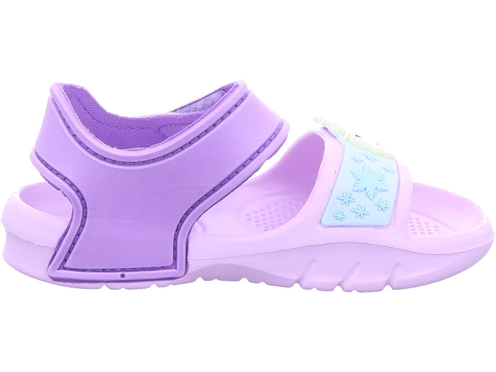 Silver Int Disney Mädchen Sandalette Frozen in lila