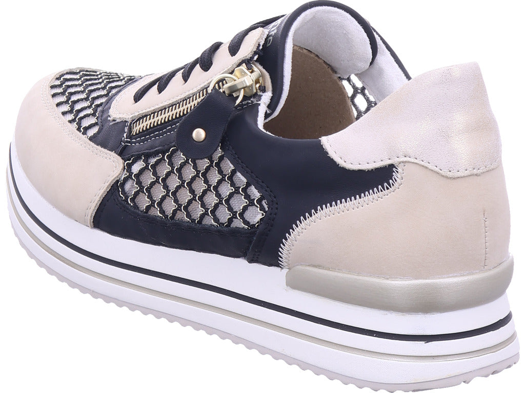 Remonte Damen Sneaker  in schwarz