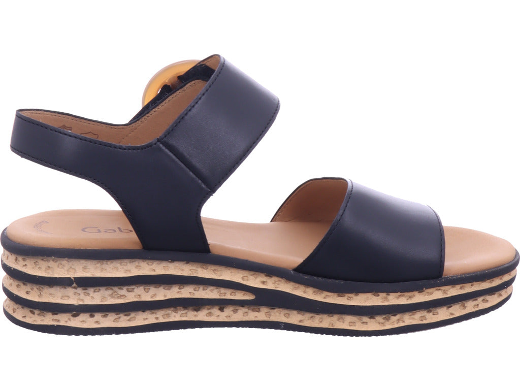 Gabor Damen Sandalette  in schwarz