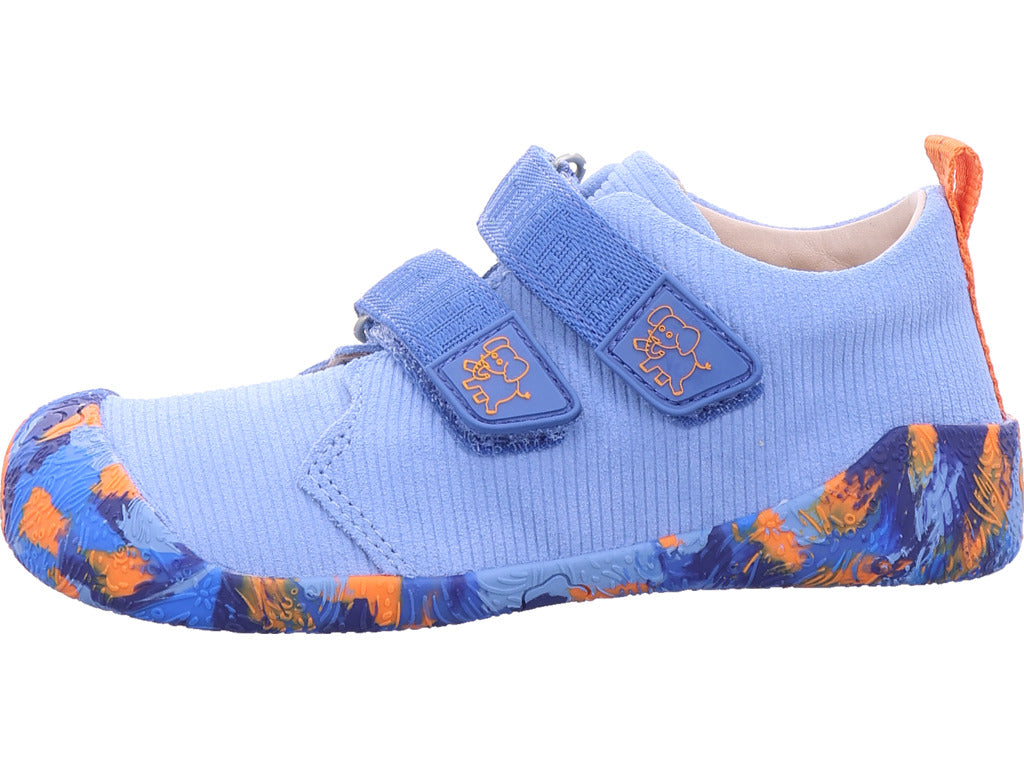 Affenzahn Jungen Halbschuh Prewalker Leather Walky in blau