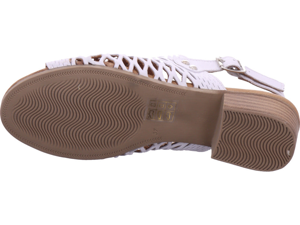 2 GO FASHION Damen Sandalette  in weiß