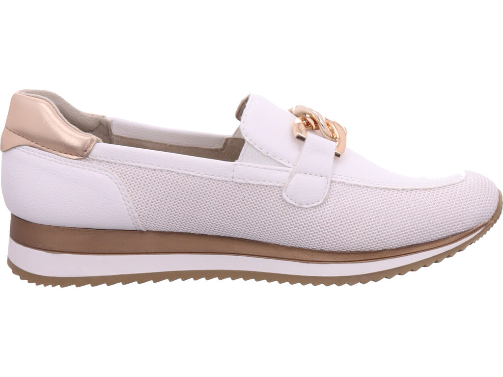 Jana Damen Slipper  in weiß