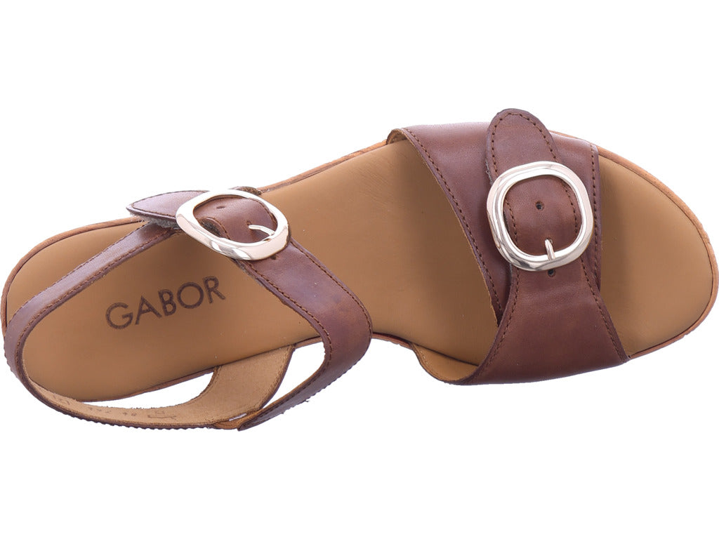 Gabor Damen Sandalette  in braun
