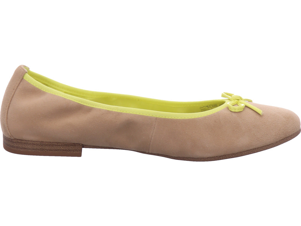 Tamaris Damen Ballerina  in beige