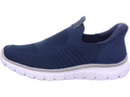 Rieker Herren Slipper Fsk Herren Halbschuhe in blau