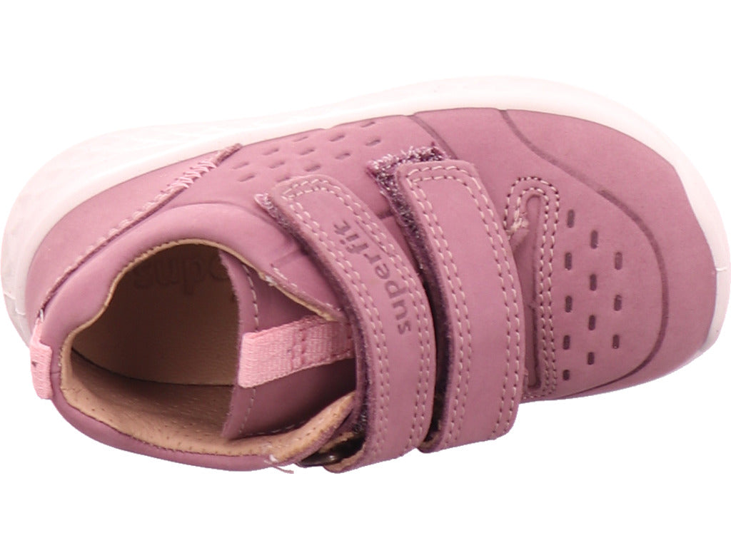 Dívčí kotníkové boty Legero, kožené, Breeze v červené barvě