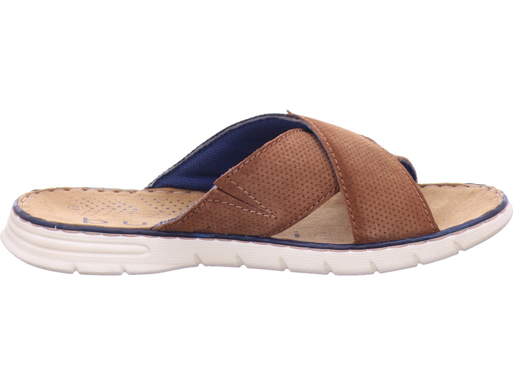 Bugatti Herren Pantolette  in braun