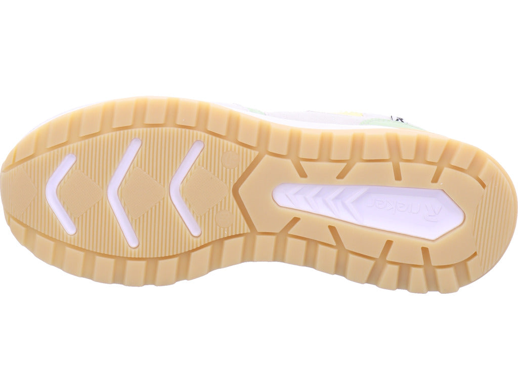 Rieker Damen Sneaker Fsk Damen Halbschuhe in weiß