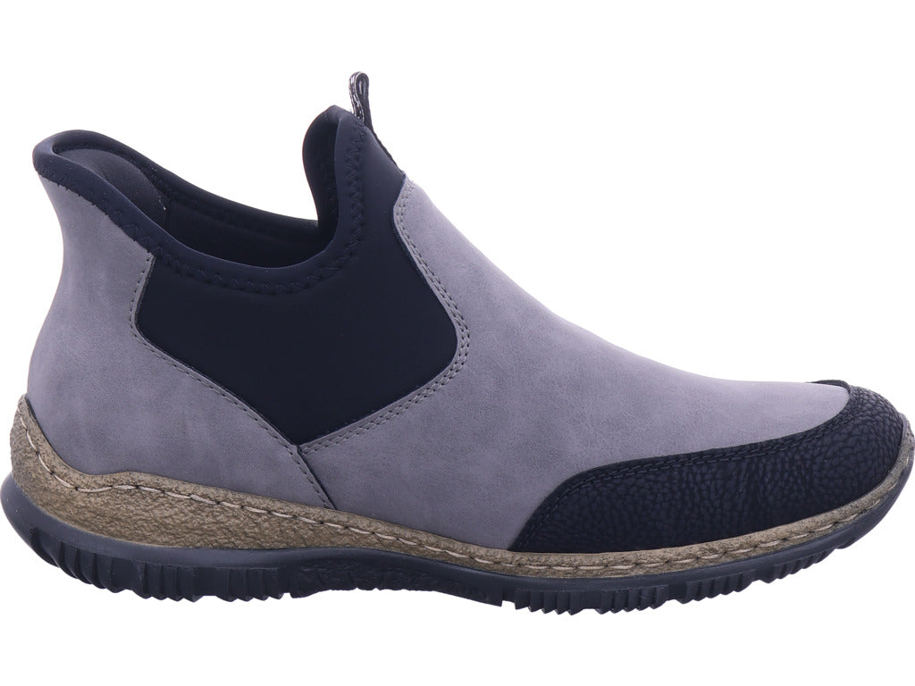 Rieker Damen Hosenstiefel Hwk Damen Stiefel in grau