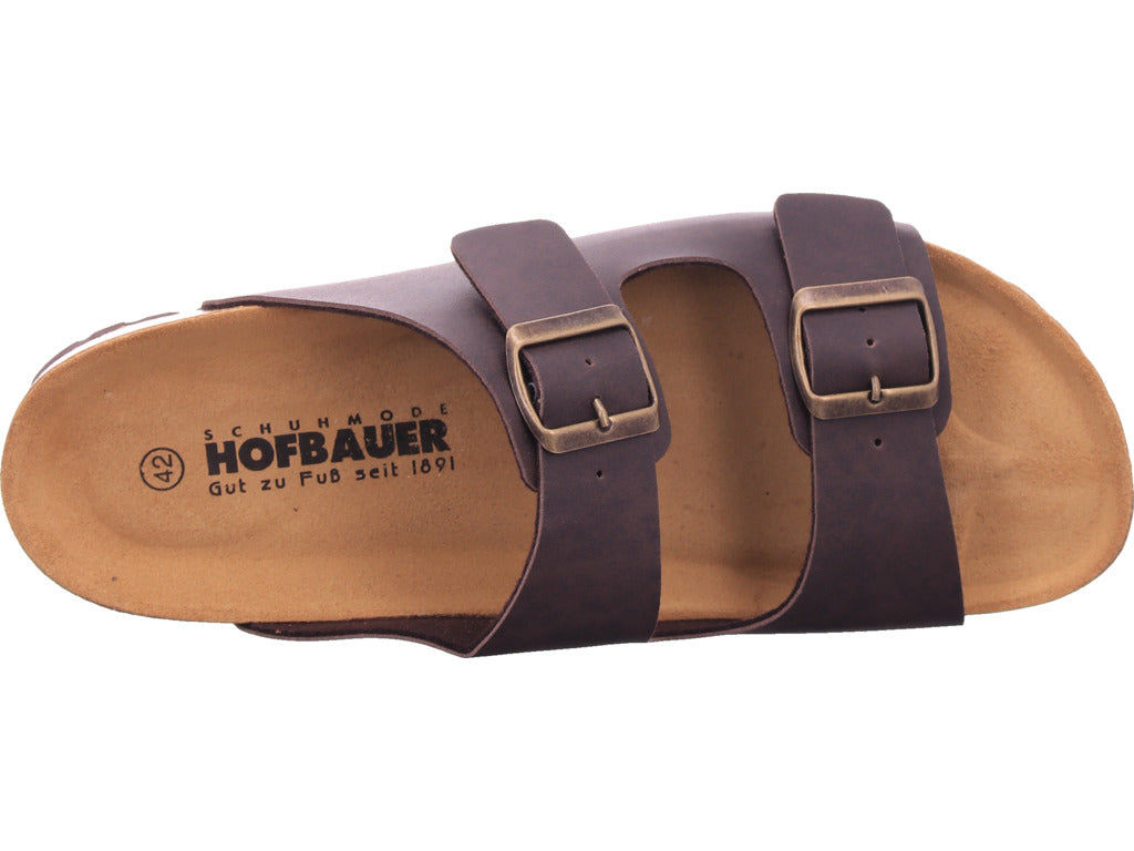 Canadian John Herren Pantolette Weichtritt in braun